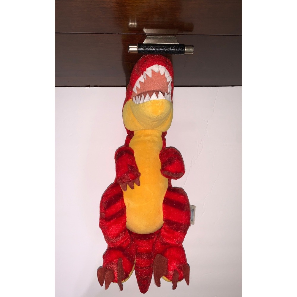 Build-A-Bear Workshop Red Striped T-Rex Dinosaur Plush Stuffed Animal Toy - Picture 11 of 12